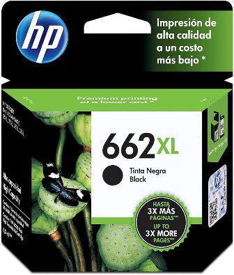 HP 662 XL BLACK CARTRIDGE
