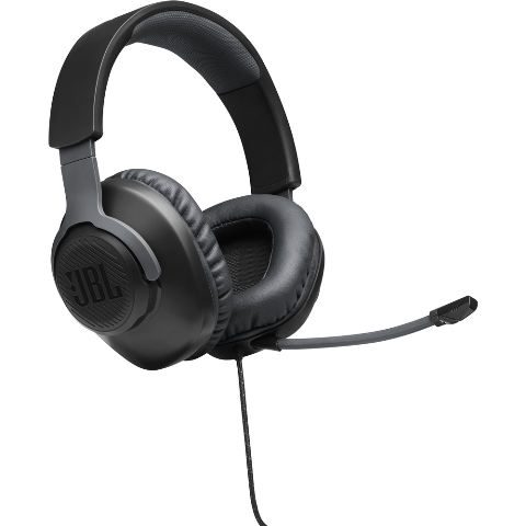JBL QUANTUM 100 OVER-EAR GAMING WIRED HEADSET ( HEADPHONE )