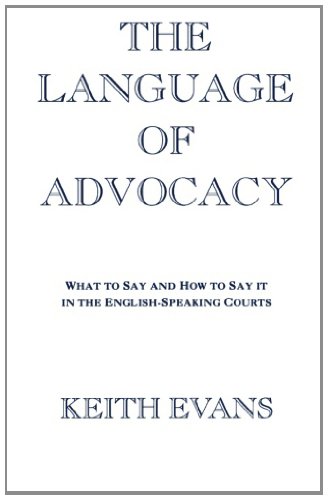 THE LANGUAGE OF ADVOCACY