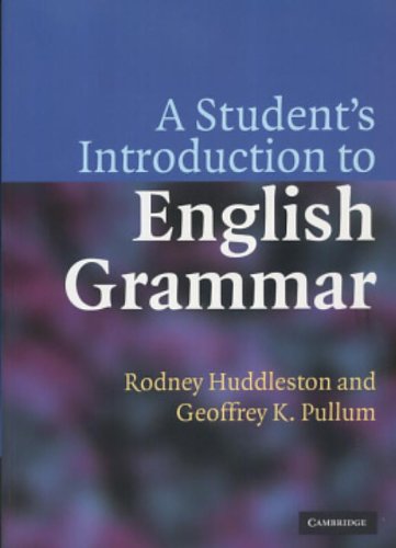 A STUDENT'S INTRODUCTION TO ENGLISH GRAMMAR