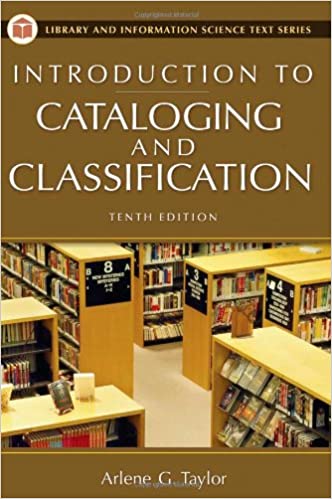 INTRODUCTION TO CATALOGING & CLASSIFICATION