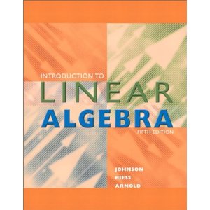 INTRODUCTION TO LINEAR ALGEBRA