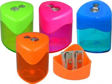 TWO HOLE PENCIL SHARPENER