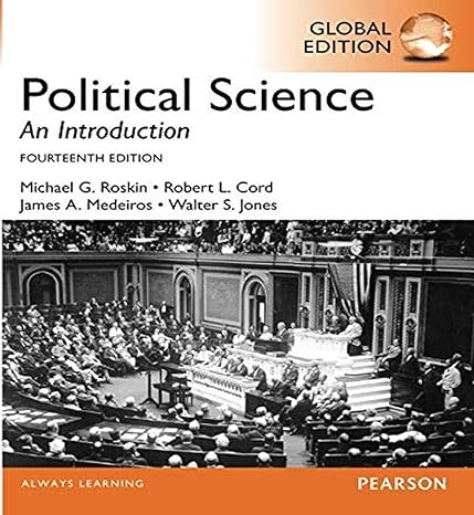 POLITICAL SCIENCE: AN INTRODUCTION