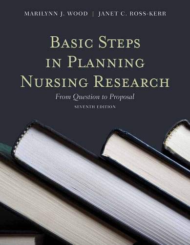 BASIC STEPS IN PLANNING NURSING RESEARCH: FROM QUESTION...