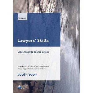 LAWYERS SKILLS: LEGAL PRACTICE COURSE GUIDE 2011-12
