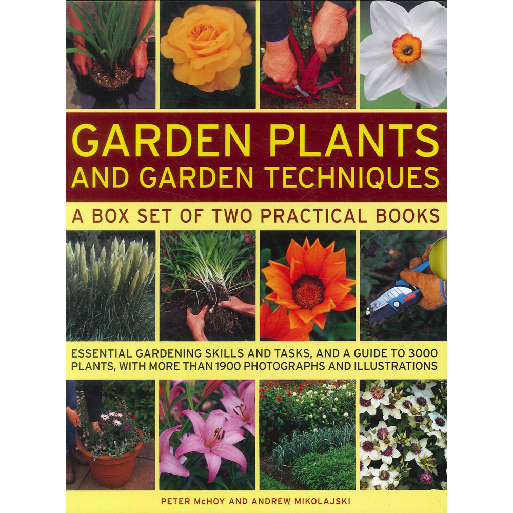 GARDEN PLANTS AND GARDEN TECHNIQUES (2 BOOK SET)