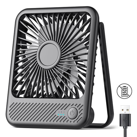 KOONIE USB DESK FAN, STRONG WIND