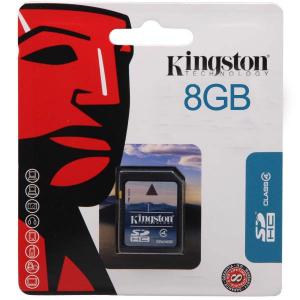 KINGSTON 8GB SD FLASH CARD