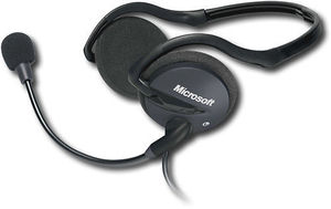 MICROSOFT LIFECHAT LX-2000 - HEADSET ( BEHIND-THE-NECK )