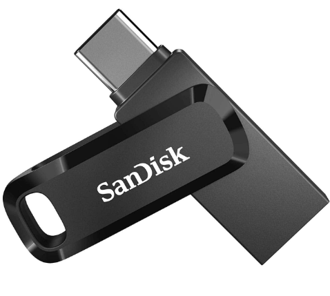 SANDISK 32GB FLASHDRIVE TYPE A AND TYPE C 3.2