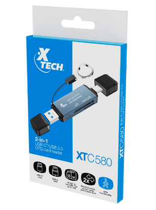 XTECH CARD READER SD / MICRO SD