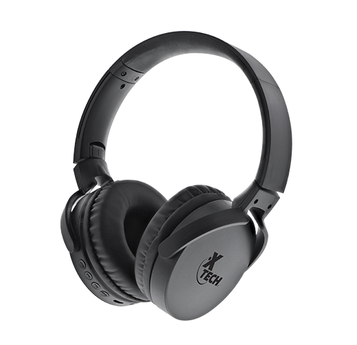 XTECH SPIRAL HEADPHONE WITH MIC WIRED