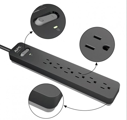 APC 6 OUTLET SURGE PROTECTOR