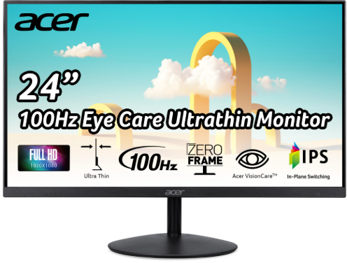 ACER 24" MONITOR SB242Y