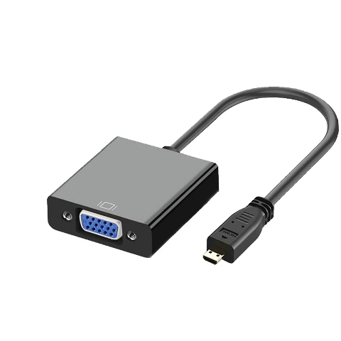 MICRO USB TO VGA ADAPTER WITH AUDIO