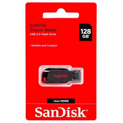 SANDISK 128GB FLASH DRIVE