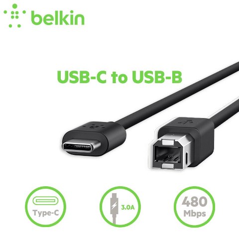 BEKLIN TYPE C TO USB PRINTER CABLE