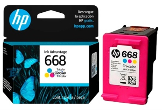 HP 668 INK CARTRIDGE COLOUR