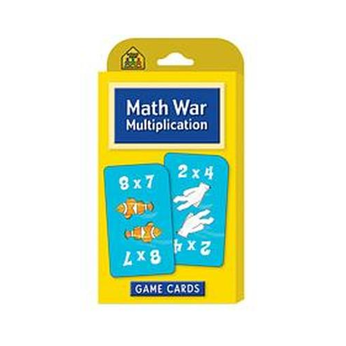 GAME CARDS: MATH WAR MULTIPLICATION