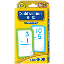 FLASH CARDS: SUBTRACTION 0-12