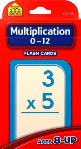 FLASH CARDS: MULTIPLICATION 0-12