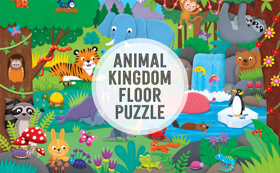 ANIMAL KINGDOM FLOOR PUZZLE