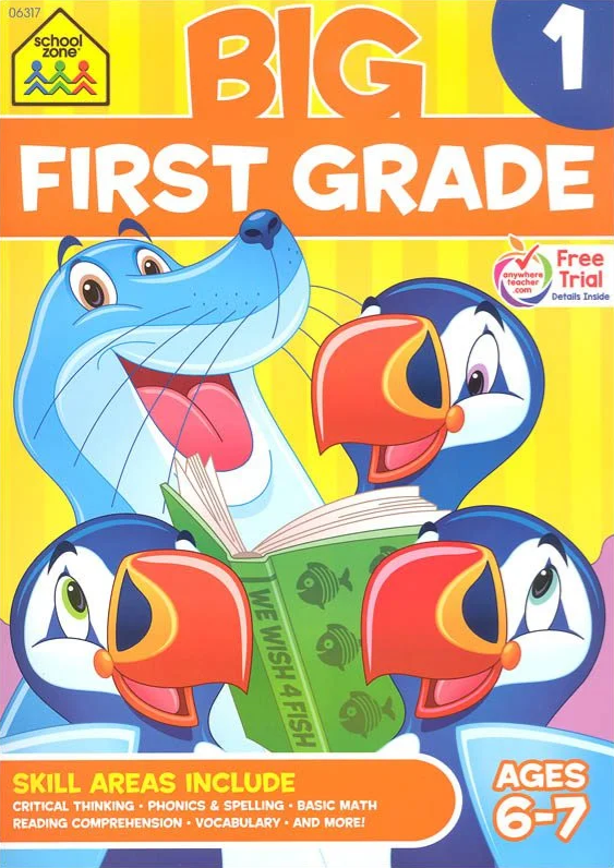 BIG FIRST GRADE WORKBOOK BIG FIRST GRADE WORKBOOK