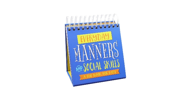 EVERYDAY MANNERS AND SOCIAL SKILLS FLIP BOOK FOR KIDS