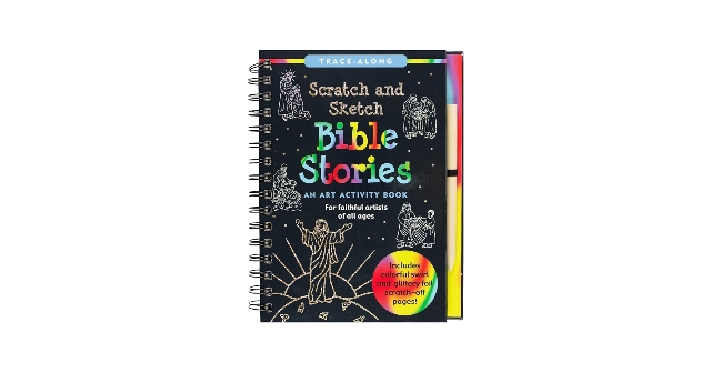 BIBLE STORIES SCRATCH AND SKETCH BOOK