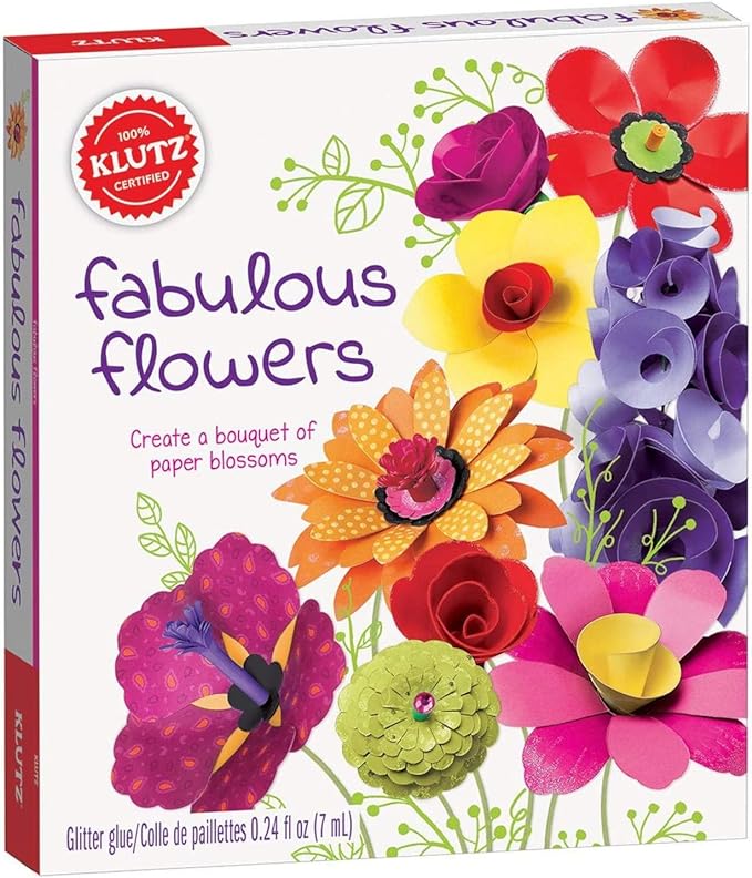 KLUTZ FABULOUS FLOWERS