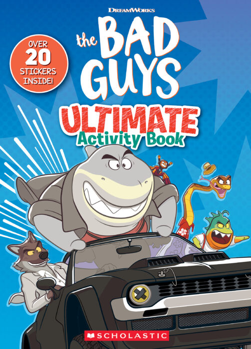 BAD GUYS MOVIE ACTIVITY BOOK