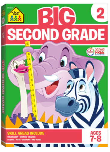 BIG SECOND GRADE WORKBOOK
