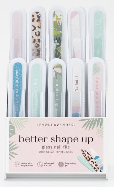 BETTER SHAPE UP GLASS NAIL FILE