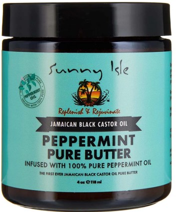 SUNNY ISLE JBCO PURE BUTTER WITH PEPPERMINT OIL