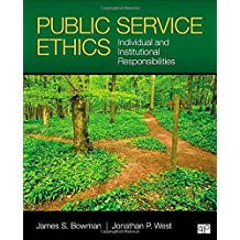 PUBLIC SERVICE ETHICS: INDIVIDUAL & INSTITUTIONAL RESPONS