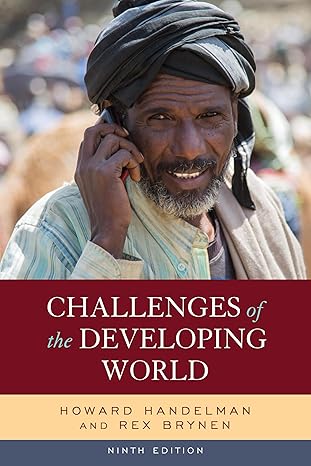 CHALLENGES OF THE DEVELOPING WORLD