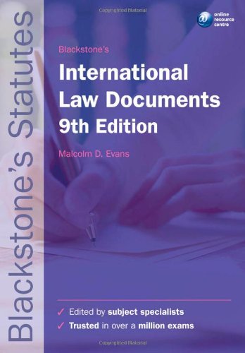 INTERNATIONAL LAW DOCUMENTS