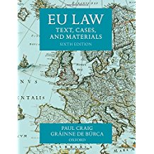EU LAW: TEXT, CASES AND MATERIALS
