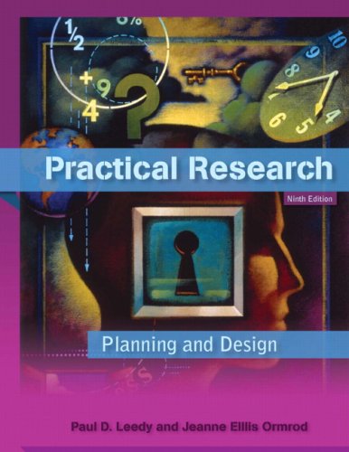 PRACTICAL RESEARCH: PLANNING & DESIGN