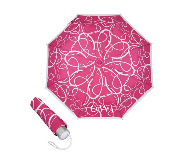 UWI SQUIGGLY MINI 42" FOLDING UMBRELLA