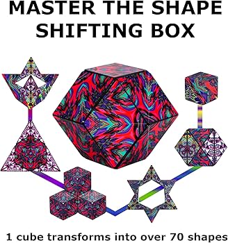 SHASHIBO MAGNETIC PUZZLE CUBES ASSORTED