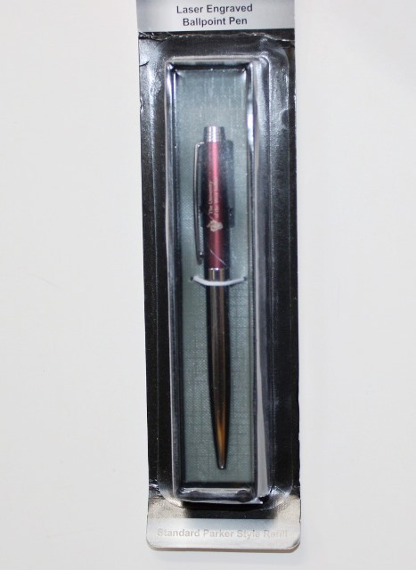 UWI SLIM CHROME AND COLOR BALLPOINT PEN