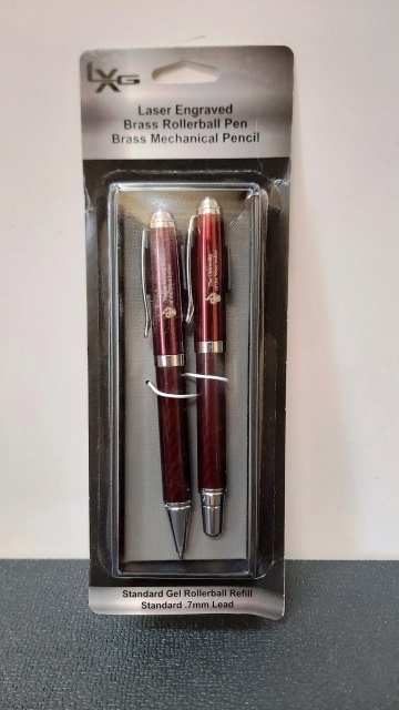 UWI CARBON FIBER PEN/PENCIL SET
