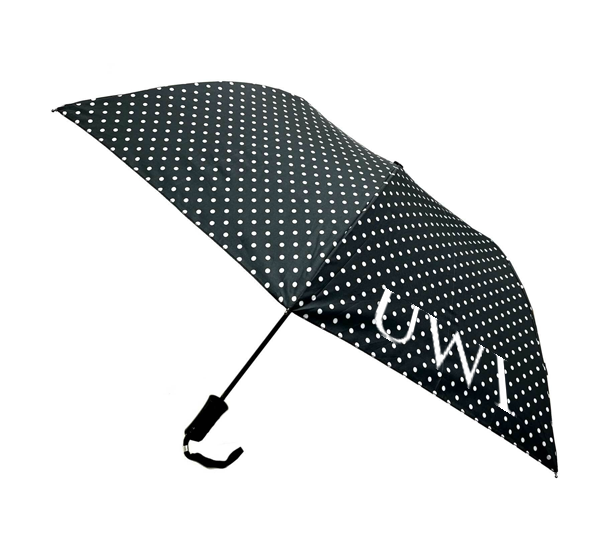 UWI POLKA DOT/HOUNDSTOOTH MINI UMBRELLA