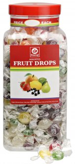 FITZROY ASSORTED FRUIT DROPS SWEETS