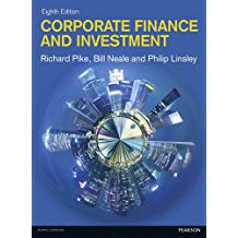 CORPORATE FINANCE AND INVESTMENT