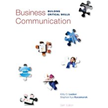 BUSINESS COMMUNICATION: BUILDING CRITICAL SKILLS