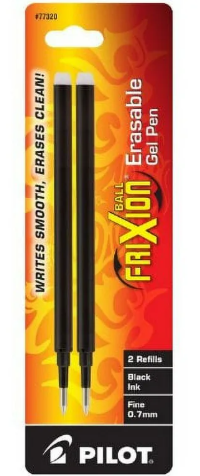 FRIXION 2PK REFILL
