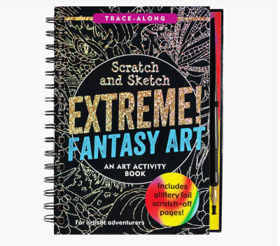 EXTREME FANTASY ART SCRATCH AND SKETCH